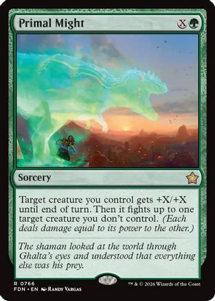 Primal Might (0766) (FDN-766) - Foundations-1