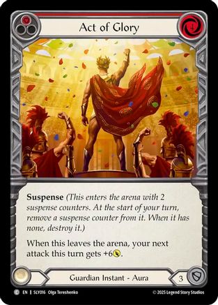 Act of Glory (Red) (SLY016) - Silver Age Chapter 3-1