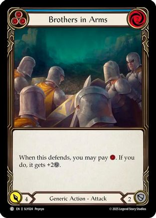 Brothers in Arms (Blue) (SLY024) - Silver Age Chapter 3-1