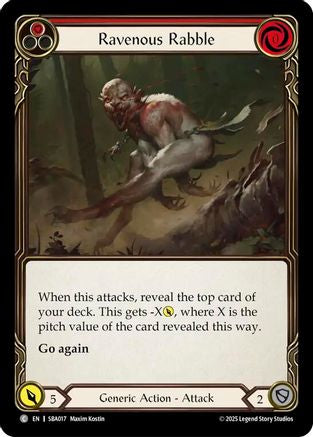 Ravenous Rabble (Red) (SBA017) - Silver Age Chapter 3-1