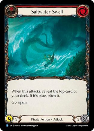 Saltwater Swell (Red) (SGB012) - Silver Age Chapter 3-1