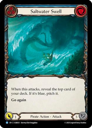 Saltwater Swell (Blue) (SGB025) - Silver Age Chapter 3-1