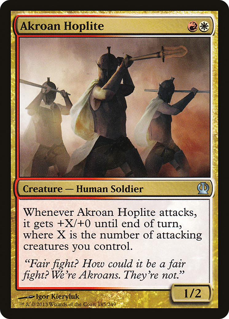 Akroan Hoplite [Theros]-1