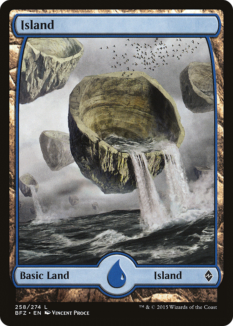 Island (258) (Full Art) [Battle for Zendikar]-1