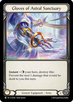 Gloves Of Astral Sanctuary (LGS454) - Flesh and Blood: Promo Cards Cold Foil-1