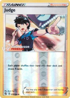 Judge 235/264  - Reverse Holofoil Professor Program Promos - Uncommon-1