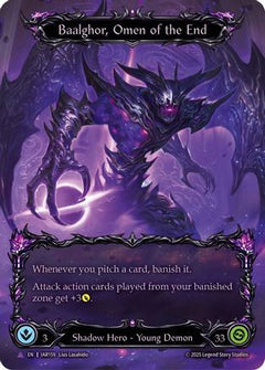 Baalghor, Omen of the End (Marvel) (IAR159-MV) - Omens of the Third Age Cold Foil-1