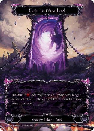 Gate to i'Arathael (Marvel) (IAR222-MV) - Omens of the Third Age Cold Foil-1