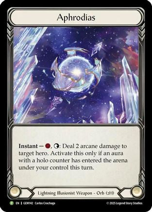 Aphrodias (GEM142) - Gem Pack 5 Cold Foil-1