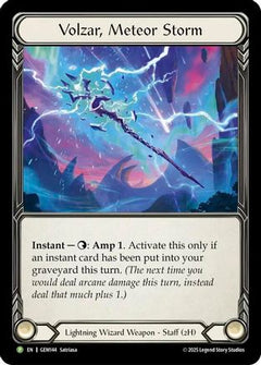 Volzar, Meteor Storm (GEM144) - Gem Pack 5 Cold Foil-1