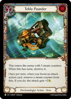 Teklo Pounder (Blue) (GEM147) - Gem Pack 5 Cold Foil-1