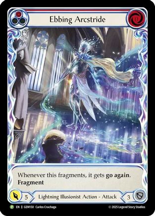 Ebbing Arcstride (Red) (GEM150) - Gem Pack 5-1
