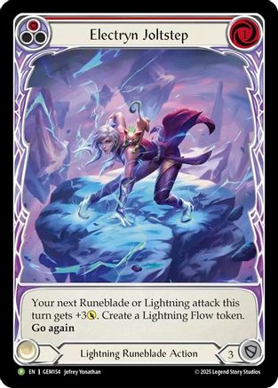 Electryn Joltstep (Red) (GEM154) - Gem Pack 5-1