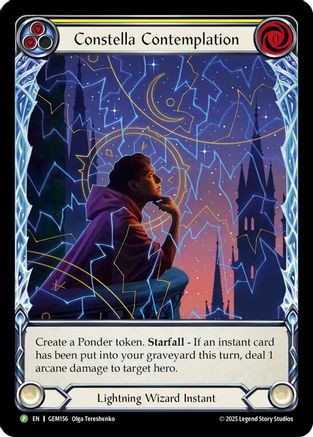 Constella Contemplation (Yellow) (GEM156) - Gem Pack 5-1