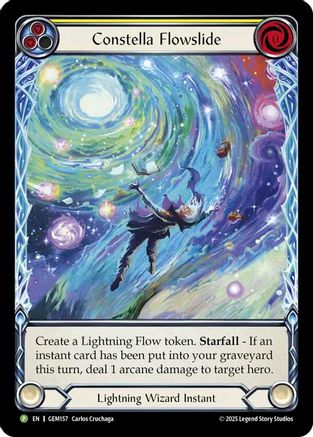 Constella Flowslide (Yellow) (GEM157) - Gem Pack 5-1