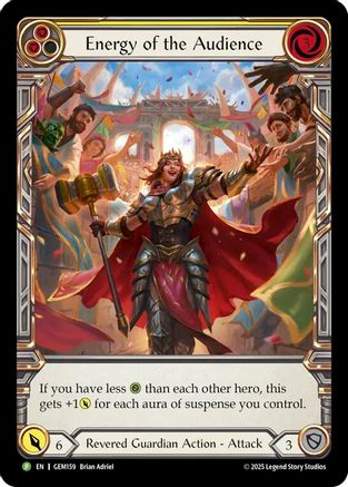 Energy of the Audience (Yellow) (GEM159) - Gem Pack 5-1