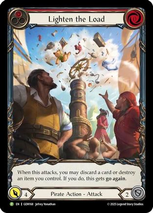 Lighten the Load (Red) (GEM168) - Gem Pack 5-1