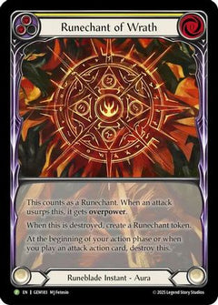 Runechant of Wrath (Yellow) (GEM183) - Gem Pack 5 Rainbow Foil-1