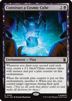 Construct a Cosmic Cube (MSH-090) - Marvel Super Heroes Foil-1