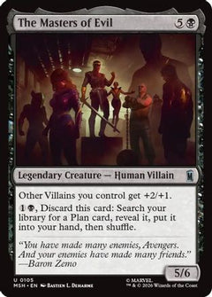 The Masters of Evil (MSH-105) - Marvel Super Heroes Foil-1