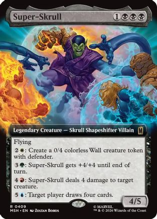 Super-Skrull (Extended Art) (MSH-409) - Marvel Super Heroes Foil-1