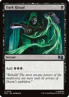 Dark Ritual (MSC-793) - Commander: Marvel Super Heroes-1
