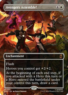 Avengers Assemble! (Borderless) (0341) (MSH-341) - Marvel Super Heroes-1