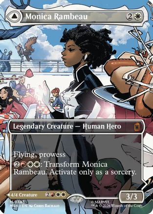 Monica Rambeau (Borderless) (0345) (MSH-345) - Marvel Super Heroes Foil-1