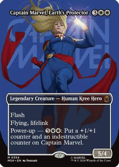 Captain Marvel, Earth's Protector (Borderless) (0354) (MSH-354) - Marvel Super Heroes-1