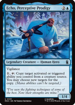 Echo, Perceptive Prodigy (MSH-051) - Marvel Super Heroes Foil-1