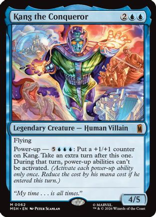 Kang the Conqueror (MSH-062) - Marvel Super Heroes Foil-1