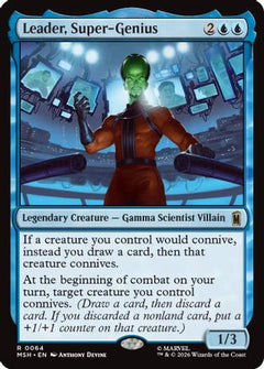 Leader, Super-Genius (MSH-064) - Marvel Super Heroes-1