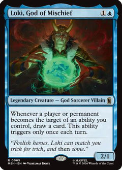 Loki, God of Mischief (MSH-065) - Marvel Super Heroes Foil-1