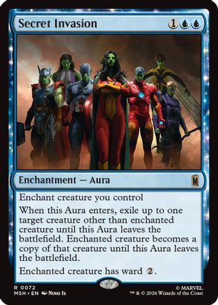 Secret Invasion (MSH-072) - Marvel Super Heroes Foil-1