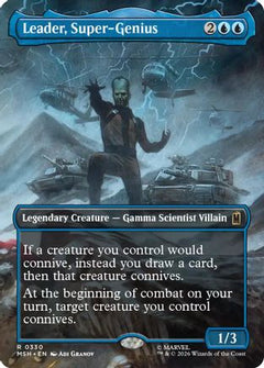 Leader, Super-Genius (Borderless) (MSH-330) - Marvel Super Heroes Foil-1