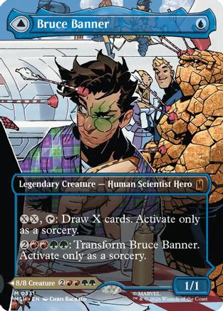 Bruce Banner(Borderless) (0331) (MSH-331) - Marvel Super Heroes Foil-1
