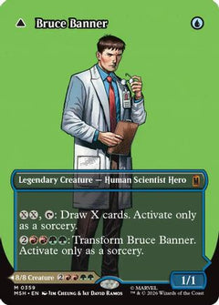 Bruce Banner (Borderless) (0359) (MSH-359) - Marvel Super Heroes Foil-1