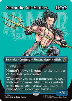 Namor the Sub-Mariner (Borderless) (MSH-362) - Marvel Super Heroes-1