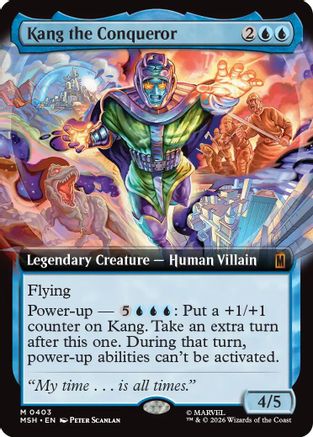 Kang the Conqueror (Extended Art) (MSH-403) - Marvel Super Heroes-1