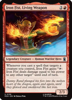 Iron Fist, Living Weapon (MSH-138) - Marvel Super Heroes-1