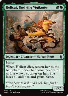 Hellcat, Undying Vigilante (MSH-170) - Marvel Super Heroes-1