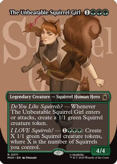 The Unbeatable Squirrel Girl (Borderless) (MSH-371) - Marvel Super Heroes-1