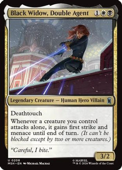 Black Widow, Double Agent (MSH-208) - Marvel Super Heroes-1