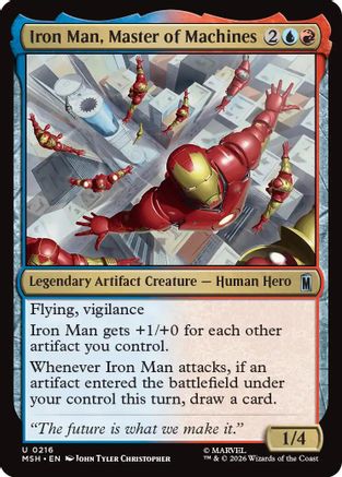Iron Man, Master of Machines (MSH-216) - Marvel Super Heroes-1
