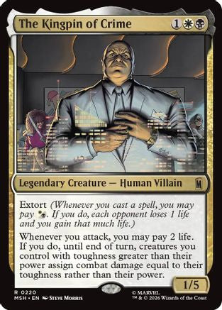 The Kingpin of Crime (MSH-220) - Marvel Super Heroes-1