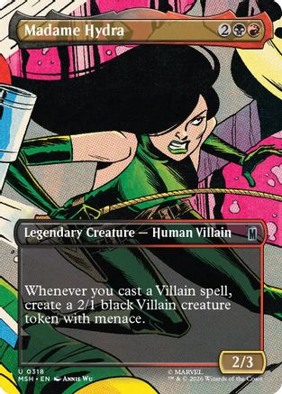Madame Hydra (Borderless) (MSH-318) - Marvel Super Heroes Foil-1