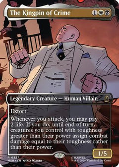 The Kingpin of Crime (Borderless) (0327) (MSH-327) - Marvel Super Heroes Foil-1