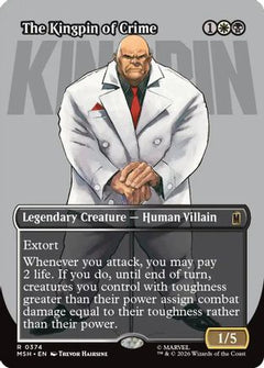 The Kingpin of Crime (Borderless) (0374) (MSH-374) - Marvel Super Heroes-1