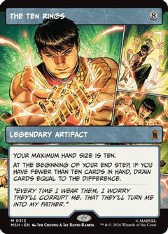 The Ten Rings (Borderless) (MSH-313) - Marvel Super Heroes-1