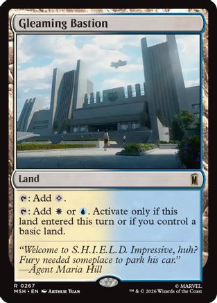 Gleaming Bastion (MSH-267) - Marvel Super Heroes Foil-1